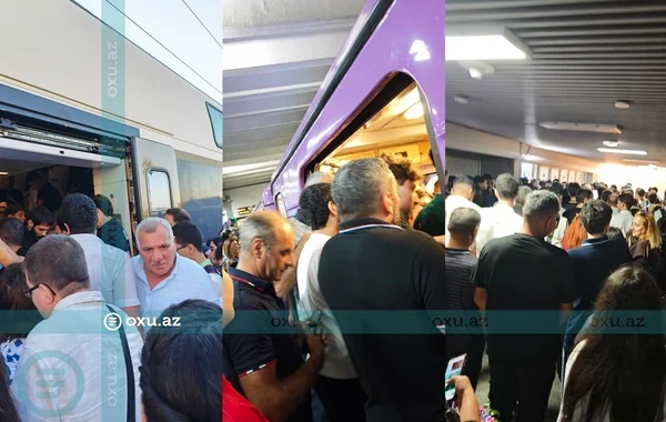Bakı yollarında Bilik Günü sıxlığı: Metroda, qatarda və yollarda vəziyyət - FOTO - VİDEO