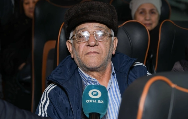 Doğma elinə qayıdan sakin: "Ağdam Parisdən də gözəl olacaq"