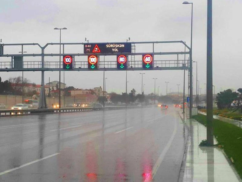 Hava şəraiti ilə bağlı sürücülərə müraciət...