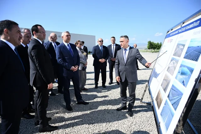 Əlaqələndirmə Qərargahının üzvlərinin Ağdərə və Xocalı rayonlarına səfəri başlayıb - FOTO