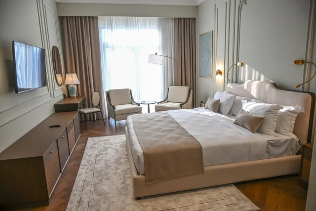 Prezident "Xankəndi" hotelinin açılışında iştirak edib - FOTO