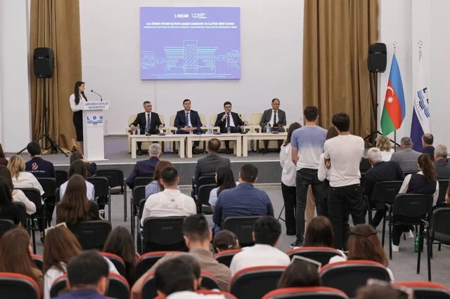 SOCAR nümayəndələrinin iştirakı ilə Lənkəranda Dövlət Universitetində seminar keçirilib - FOTO