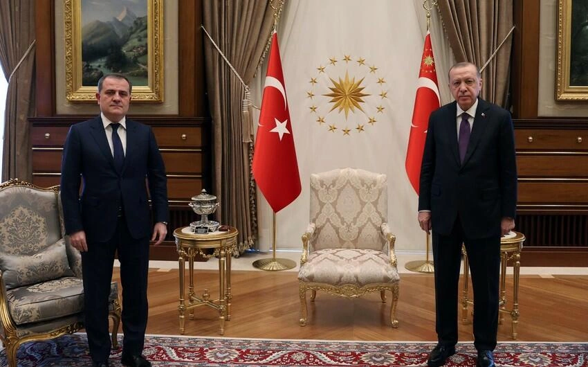 Ərdoğan TDT-nin XİN başçılarını qəbul etdi