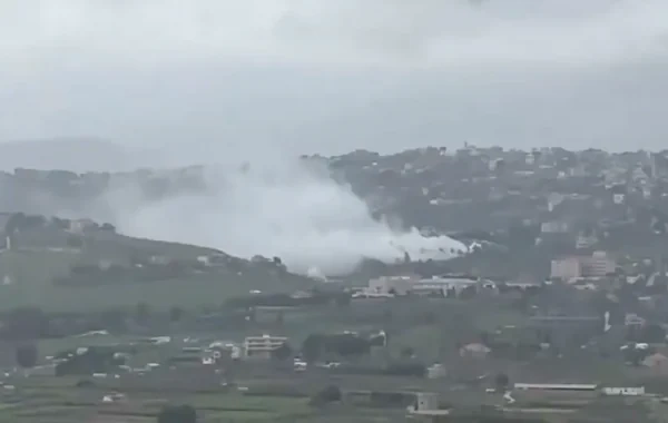 "Hizbullah" İsrailin Safed şəhərinə zərbələr endirib - VİDEO