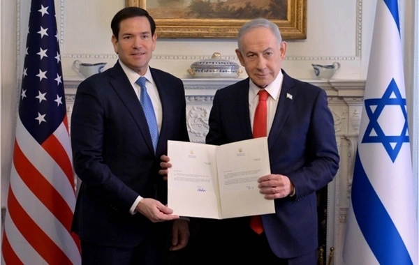 Netanyahu Sülh Şurasına dair sənədi imzaladı