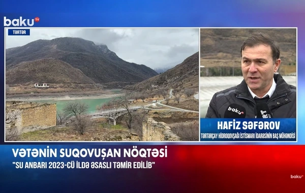 Regionun ekoloji bərpasında mühüm rol oynayan "Suqovuşan" su anbarı