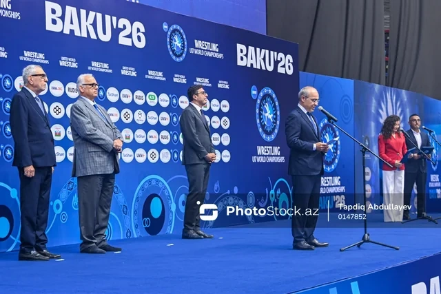 Bakıda güləş üzrə U17 dünya çempionatının açılış mərasimi keçirilib - FOTO - VİDEO