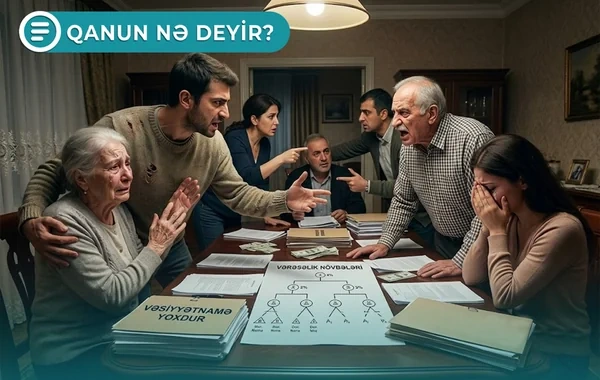 Vəsiyyətnamə olmadan mirasın bölüşdürülməsi qaydası - Qanun nə deyir? - VİDEO