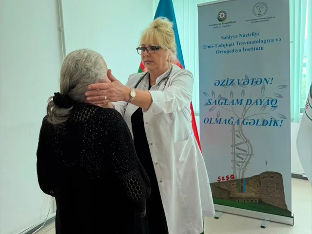 Xankəndi sakinləri üçün pulsuz aksiya: Həkim yoxlanışı təşkil olundu - FOTO