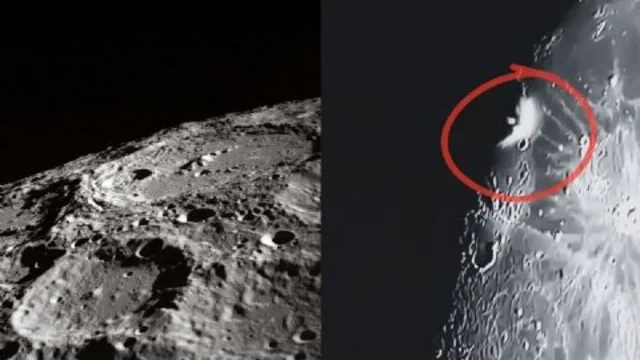NASA "SpaceX" raketinin Ayla toqquşmasından yaranan krateri nümayiş etdirdi - FOTO