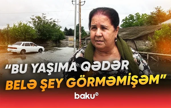 Ağstafa sakinləri gecə vaxtı dəhşət yaşadılar: "Belə şey görməmişəm" - VİDEO