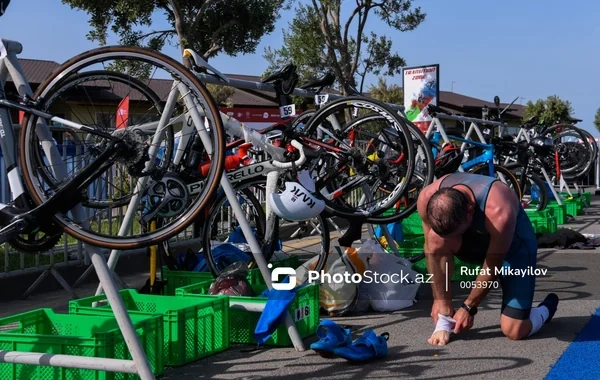 Bakıda "IRONMAN 70.3" triatlon yarışına start verilib