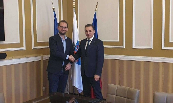 Qüdsi Osmanov Rumıniyanın Timişoara şəhərində... - Foto