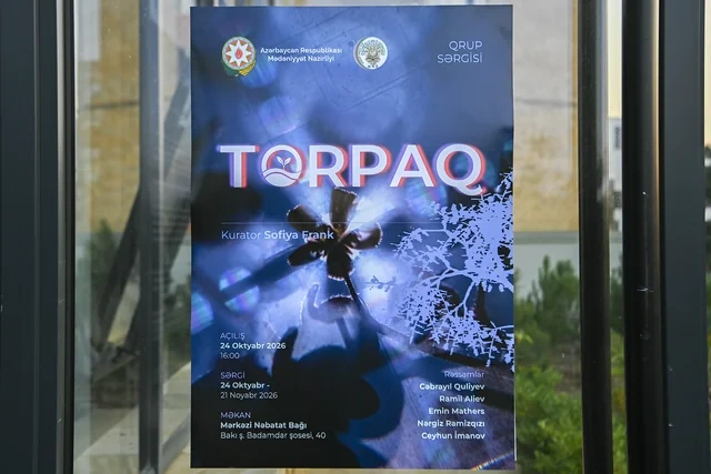 Mərkəzi Nəbatat Bağında ilk dəfə konseptual "Torpaq" sərgisi keçirilir - Foto