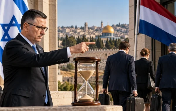 İsrail Niderland diplomatlarına yeddi gün vaxt verdi