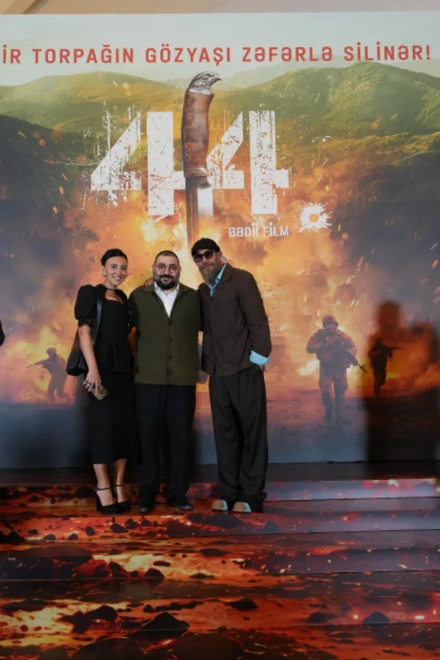 "44" bədii filminin premyerası baş tutub: Arzu Əliyeva və Alyona Əliyeva təqdimatda iştirak ediblər - Foto