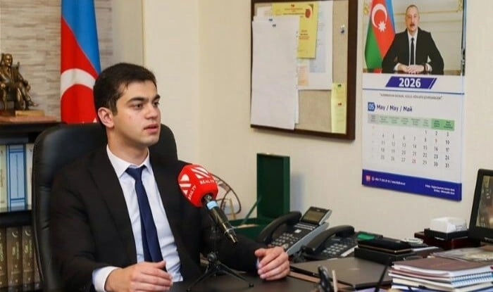 20 yaşlı gənc bu gün ADU-ya rektorluq etdi - Foto