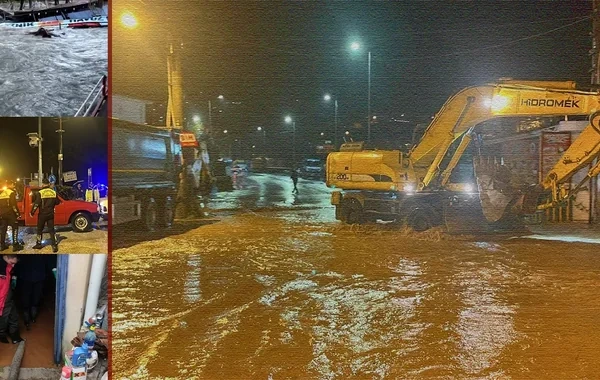 Alanyada təbii fəlakət: Yüzlərlə sakin təxliyə edildi