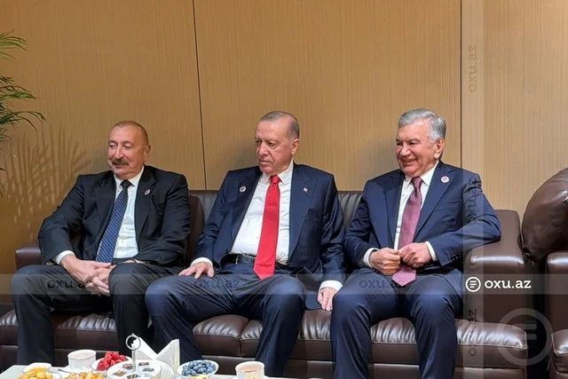 Azərbaycan, Türkiyə, Özbəkistan və İran prezidentləri Bişkekdə bir arada - FOTO