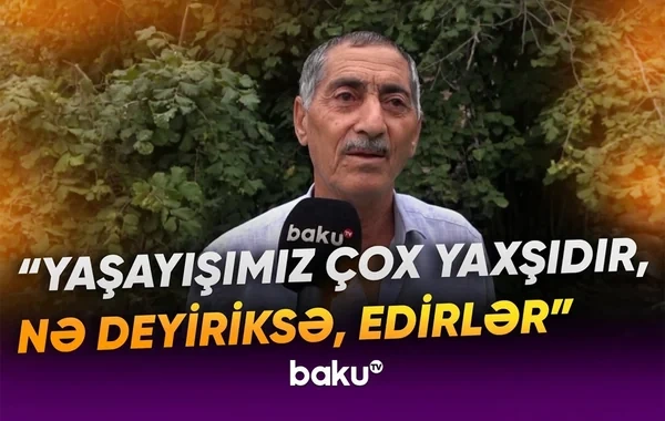 Doğma yurduna qayıdan Xocalının Badara sakinləri Baku TV-yə danışdılar - VİDEO
