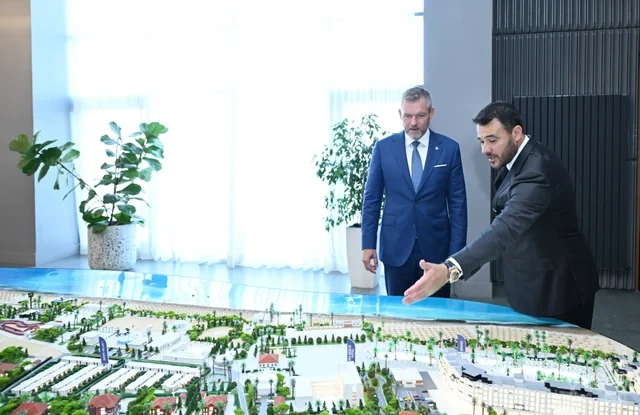 Slovakiya prezidenti "Sea Breeze"lə tanış olub - FOTO