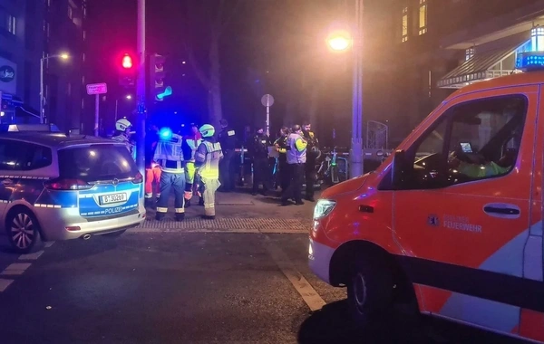 Berlinin mərkəzində yaşayış binasında atışma baş verib: Beş nəfər yaralanıb