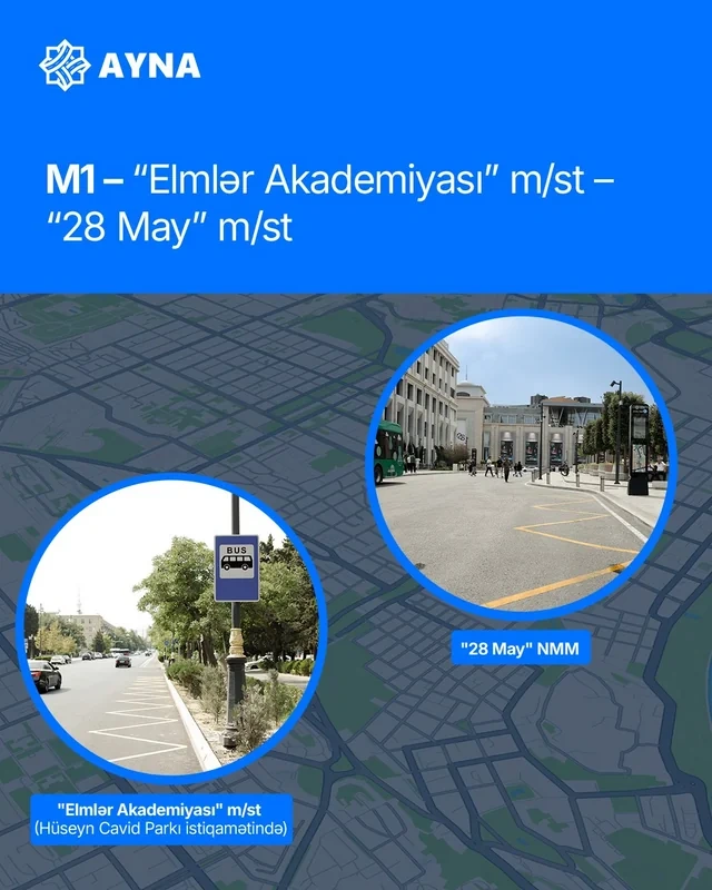 Sərnişinlərin NƏZƏRİNƏ: Sabahdan yeni marşrutlar fəaliyyətə başlayır - FOTO