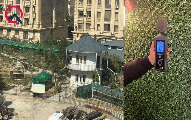 Yaşayış kompleksinin həyətini hasarlayıb villa tikirlər? - "Bəy Mamed"ə qarşı ittihamlar - FOTO