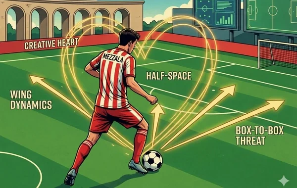 Futbolda "yarım qanad" inqilabı: "Mezzala" nədir və kimlərə deyilir? - FOTO