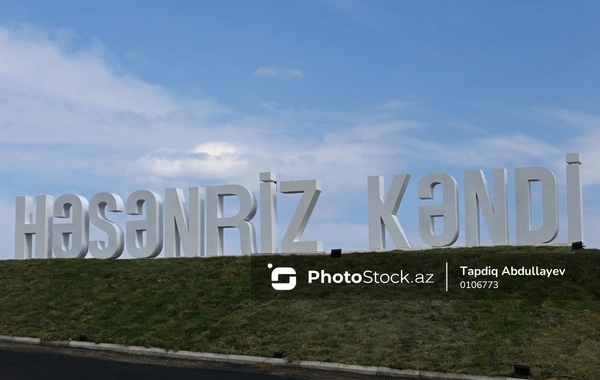 Ağdərənin Həsənriz kəndinə növbəti köç yola salınıb