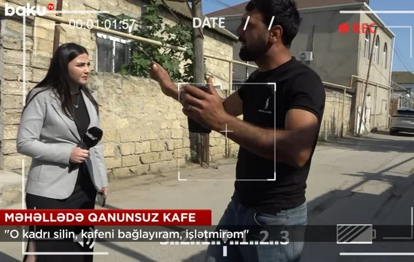 Gecələr söyüş, səs-küy: Qalmaqallı kafe sakinləri ayağa qaldırdı - VİDEO