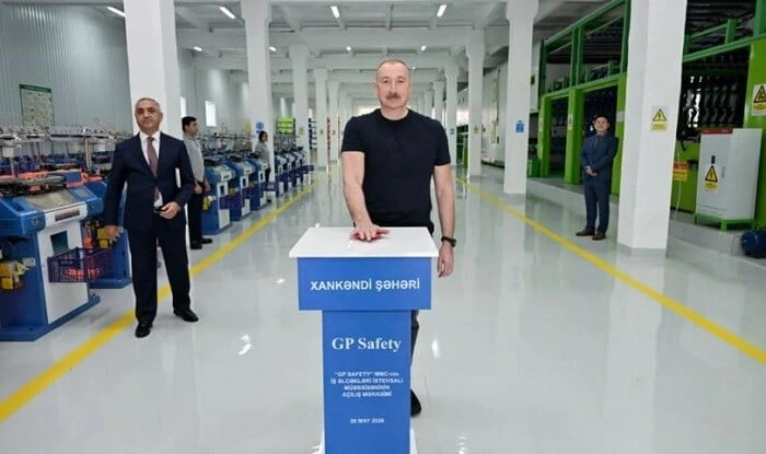 Prezident Xankəndidə bu müəssisənin açılışını etdi