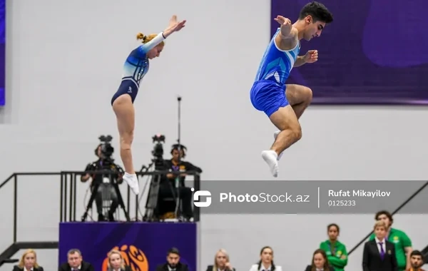 Batut gimnastikası və tamblinq üzrə Dünya Kubokunun final mərhələsi start götürüb