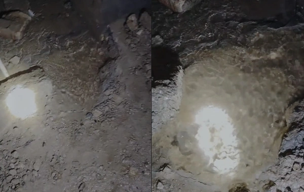 "Qum adası"nda zirzəmidən keçən su xətti sıradan çıxdı, vətəndaş ÇƏTİN VƏZİYYƏTƏ DÜŞDÜ