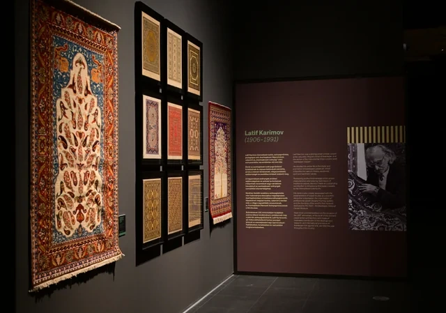 Leyla Əliyeva Budapeştdə "Azərbaycan xalçaları – ənənədən müasir incəsənətə" sərgisinin təqdimatında iştirak edib - FOTO