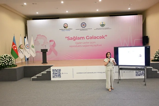 Azərbaycan Həmkarlar İttifaqları Konfederasiyası və Səhiyyə Nazirliyi tərəfindən "Sağlam gələcək" layihəsinə start verilib
