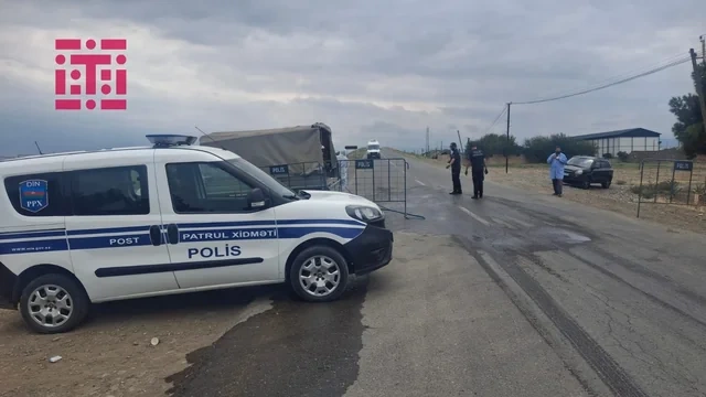Samuxun qarayara aşkarlanan kəndində nəzarət postu quruldu - FOTO