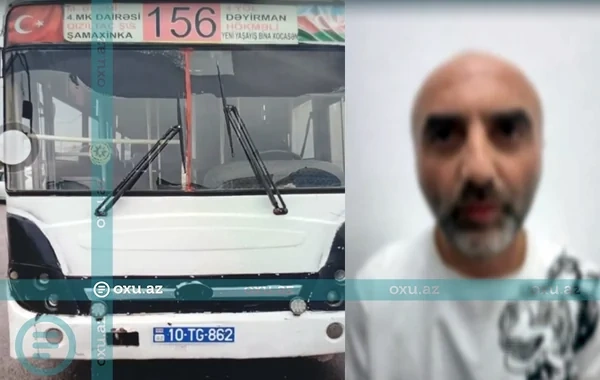 Narkotik aludəçisi olan avtobus sürücüsü həbs olundu - Video