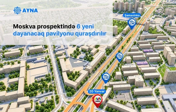 Bakı-Sumqayıt yoluna sürətli çıxış üçün yeni avtobus zolağı təşkil edilib - FOTO/VİDEO