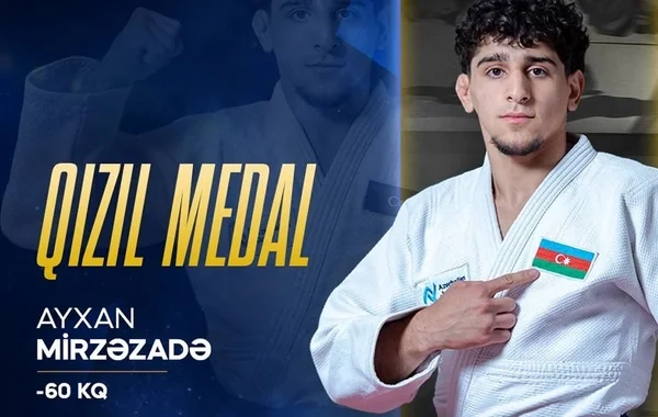 Ayxan Mirzəzadə Avropa çempionu oldu