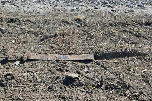 Norveçdə altı yaşlı uşaq 1300 illik vikinq qılıncı tapdı - FOTO