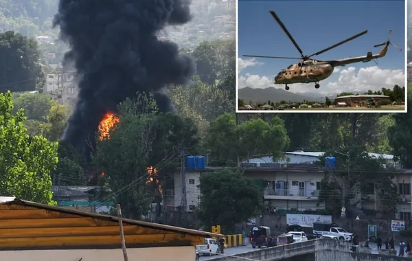 Pakistanda 22 nəfərin həyatına son qoyan helikopter qəzasının detalları