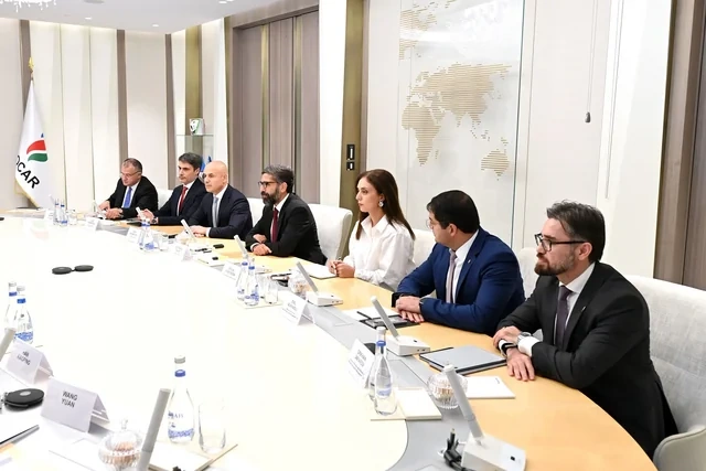 SOCAR Çin İxrac-İdxal Bankı ilə emal sənayesində əməkdaşlığı müzakirə edib - FOTO