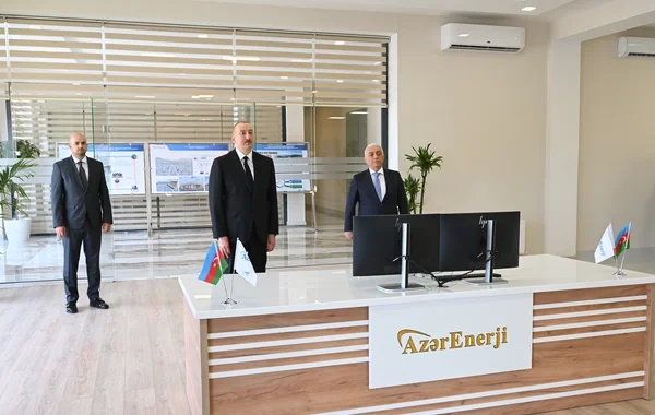 Cəbrayıl rayonunun Soltanlı kəndində "Şəfəq" yarımstansiyasının açılışı olub - FOTO