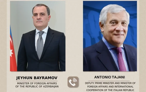Ceyhun Bayramov Antonio Tayani ilə DANIŞDI - Nələr müzakirə edildi?