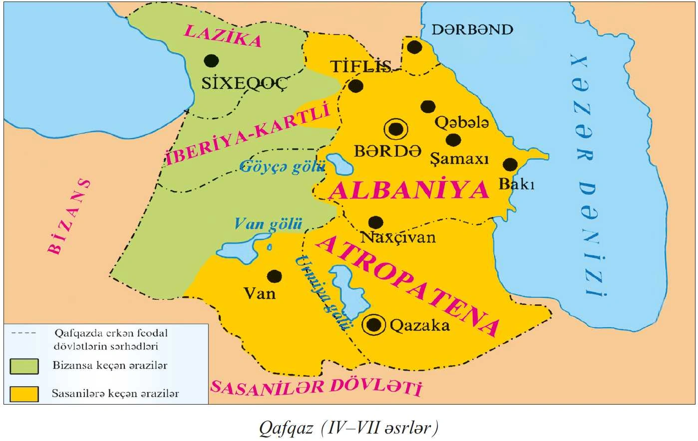 1300-cü ilin dünya xəritəsində Azərbaycan coğrafiyası