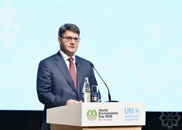 Prezident Ümumdünya Ətraf Mühit Gününə həsr olunmuş beynəlxalq tədbir iştirakçılarına müraciət ünvanlayıb