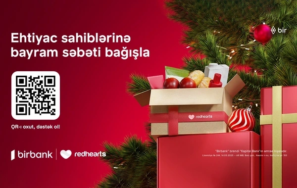 Qırmızı Ürəklər Fondu "Bayram Səbəti" xeyriyyə aksiyasına start verir