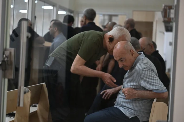 Ermənistan vətəndaşlarının şikayətləri üzrə apellyasiya məhkəməsində prokurorlar çıxışa başlayıblar - FOTO
