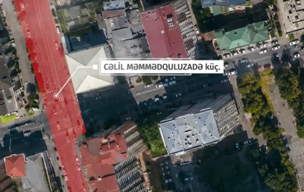Sürücülər arasında mübahisə yaradan dayanacaq: Cəlil Məmmədquluzadə küçəsindəki vəziyyət - VİDEO